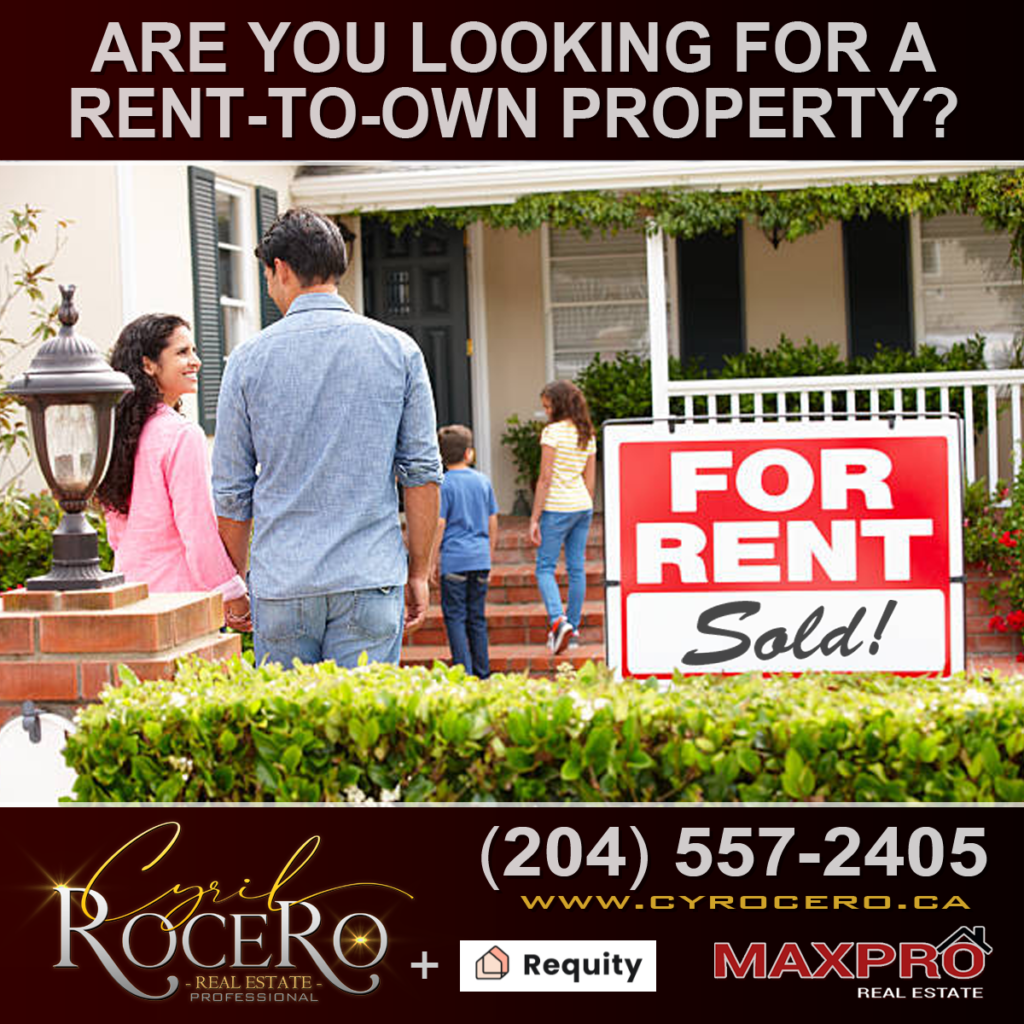 Rent-to-Own any Single-Family Home of your choice in Winnipeg with Requity!